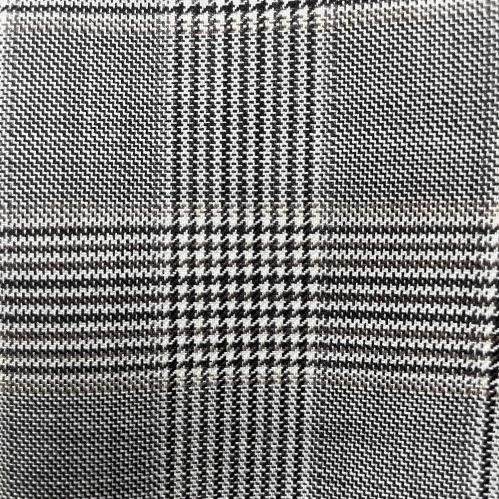 Hugo Boss Lanificio Tesse Biella 40S Wool Glen Plaid Houndstooth Pasini 2 Blazer